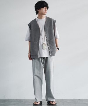 LIDNM(リドム) ONLINE STORE / LIGHT TWEED LINING VEST