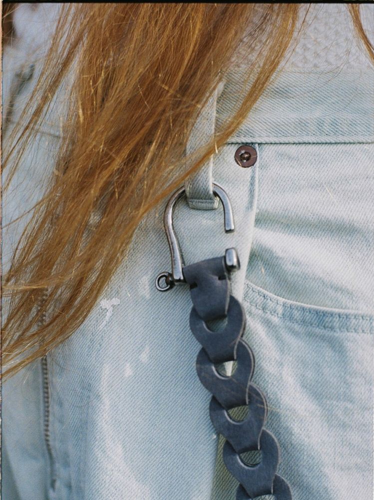 lidnm Llife LEATHER CHAIN WALLET CODE