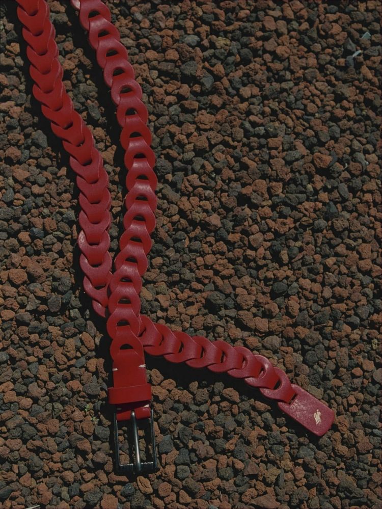 Llife LEATHER CHAIN BELT