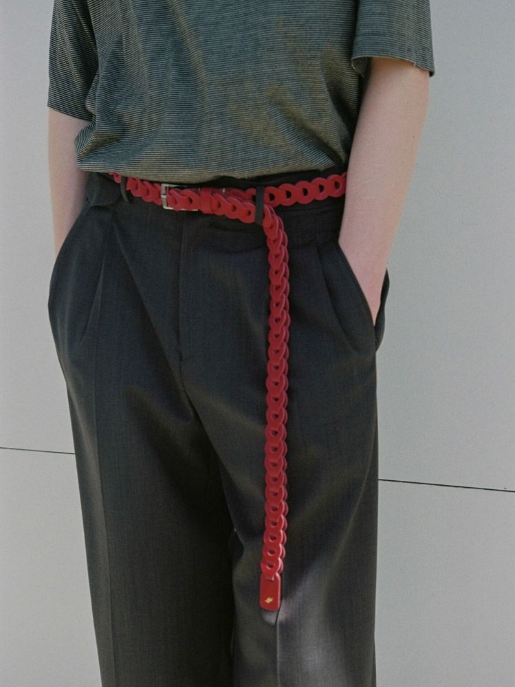 Llife LEATHER CHAIN BELT