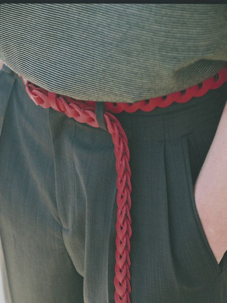 Llife LEATHER CHAIN BELT