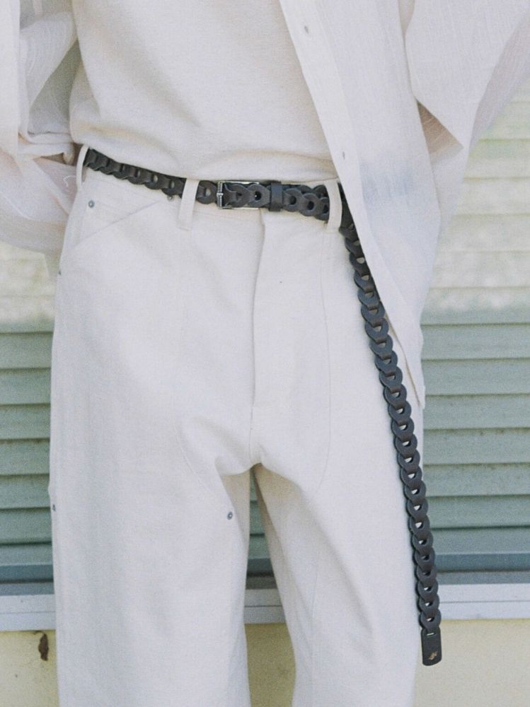 Llife LEATHER CHAIN BELT