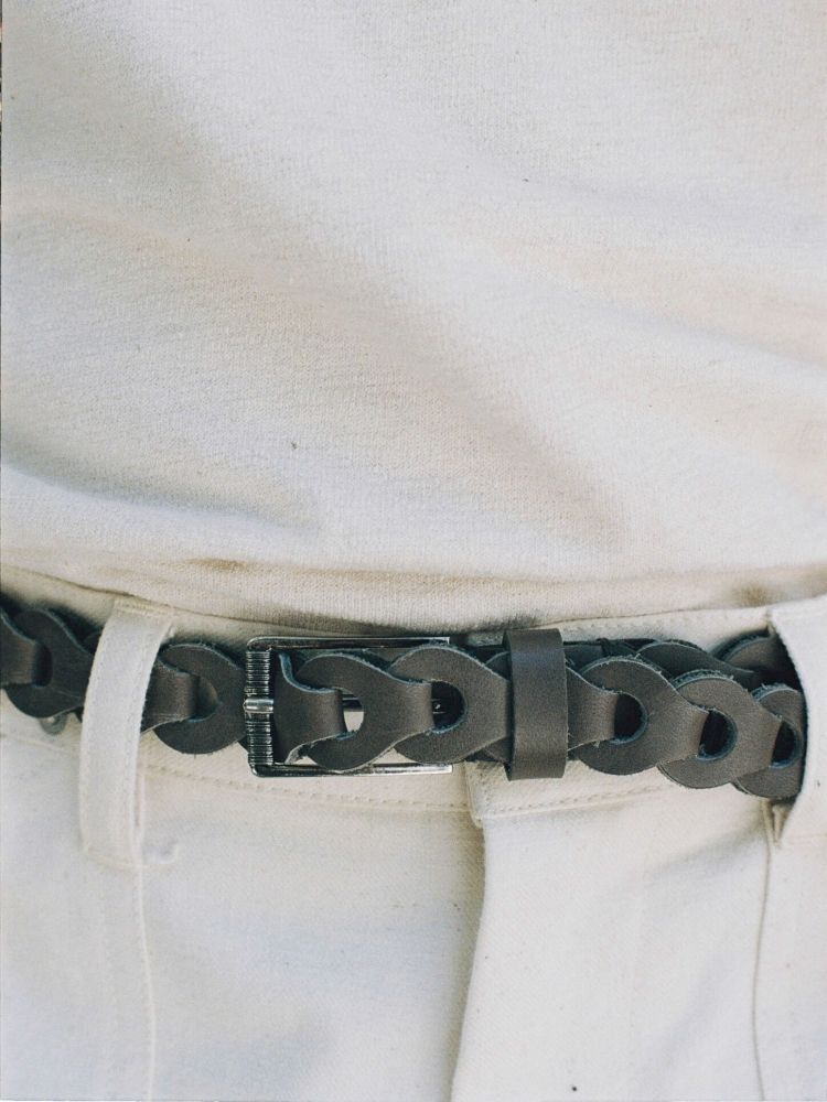 Llife LEATHER CHAIN BELT
