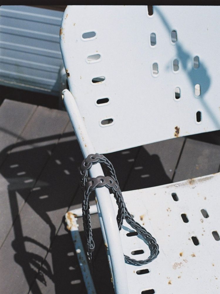 Llife LEATHER CHAIN BELT