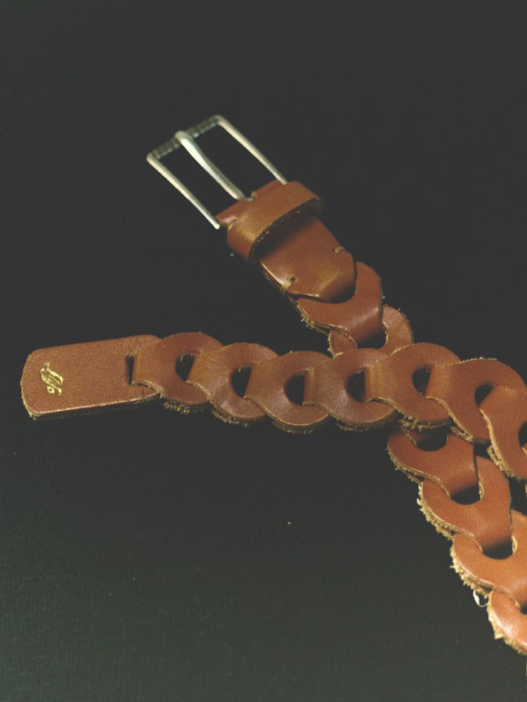 Llife LEATHER CHAIN BELT