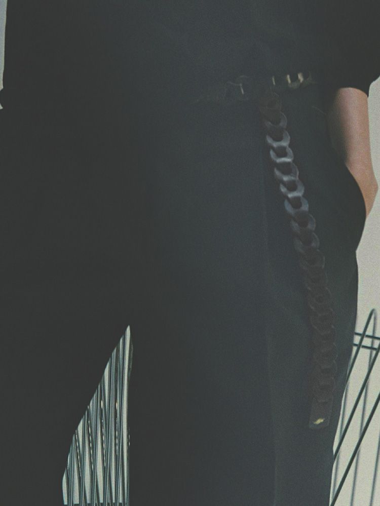 Llife LEATHER CHAIN BELT