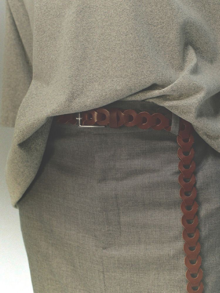 Llife LEATHER CHAIN BELT