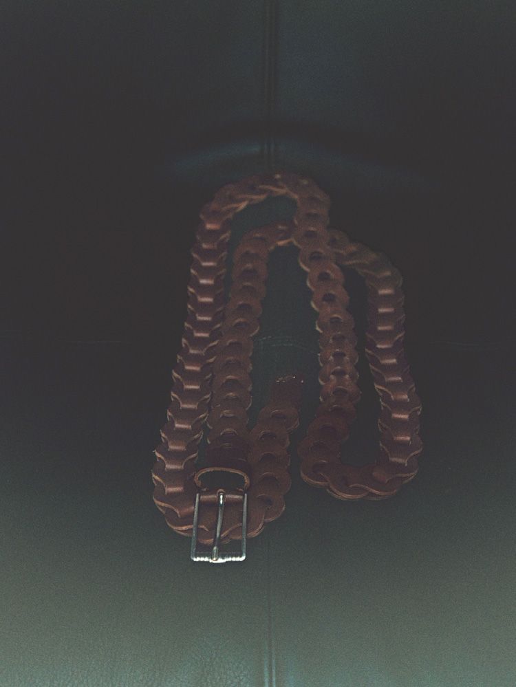 Llife LEATHER CHAIN BELT