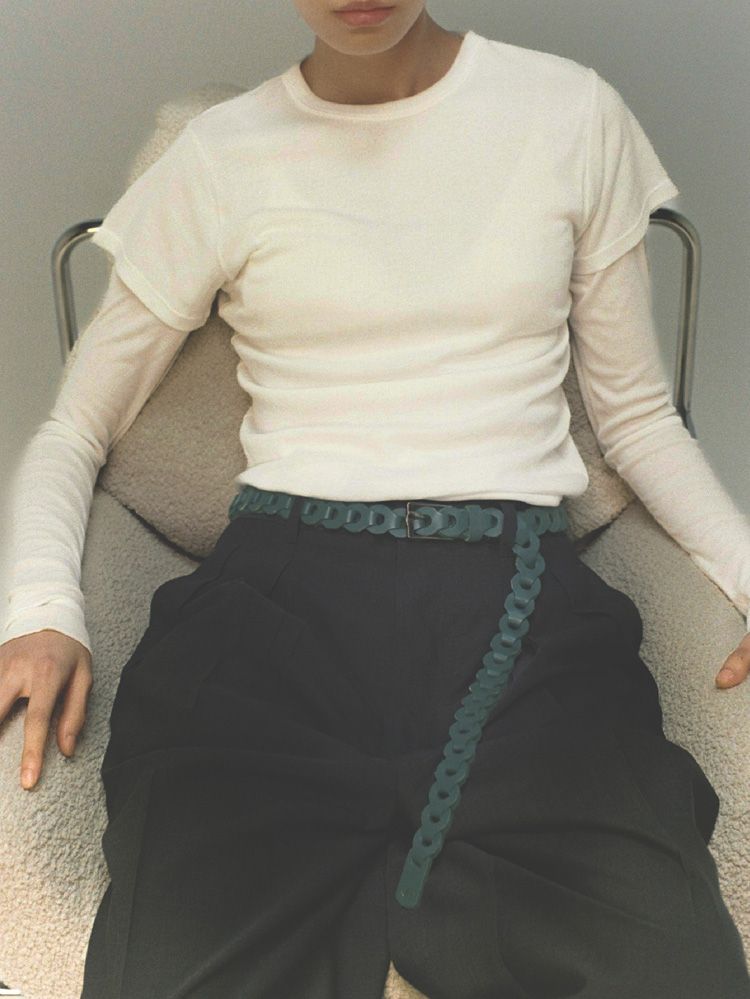 LIDNM / Llife ONLINE STORE / Llife LEATHER CHAIN BELT