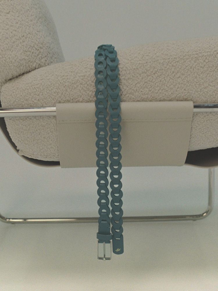 Llife LEATHER CHAIN BELT