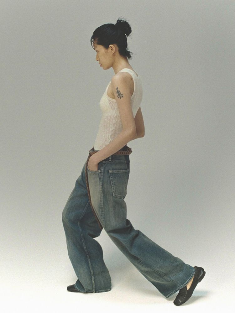 LIDNM / Llife ONLINE STORE / Llife LEATHER CHAIN BELT