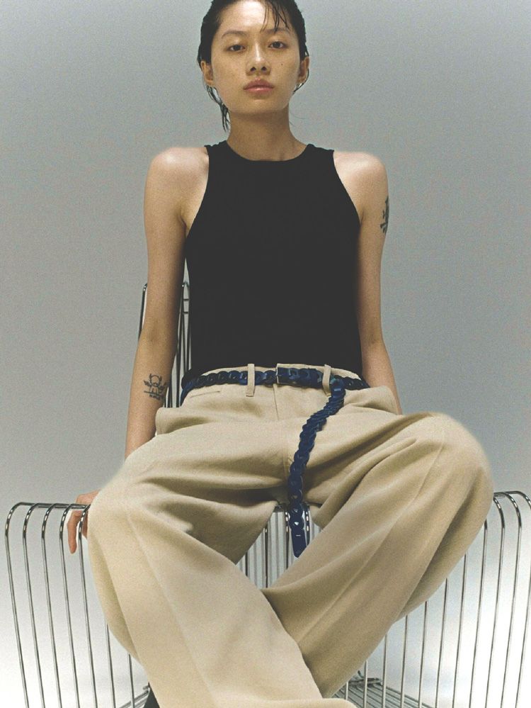 Llife LEATHER CHAIN BELT