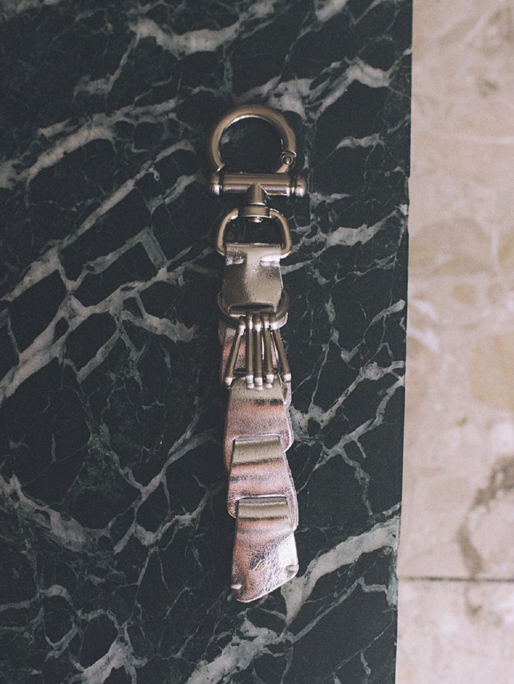 新品・未使用 Llife LEATHER KEY CHAIN SIENNA LIDNM / Llife ONLINE STORE / Llife LEATHER KEY CHAIN
