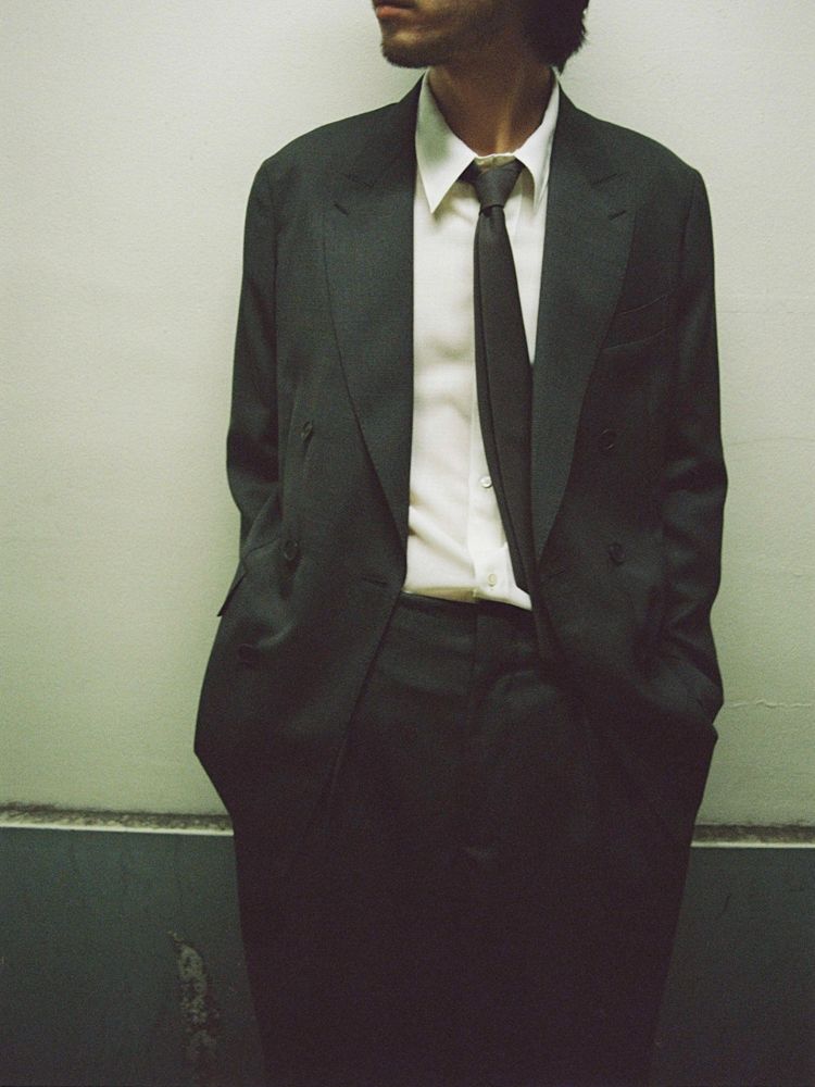 Llife DOBBY MESH TAILORED JACKET