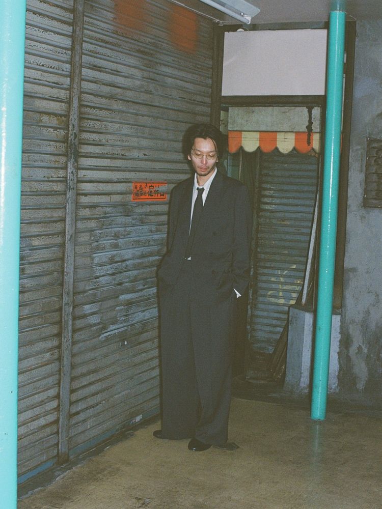 Llife DOBBY MESH TAILORED JACKET