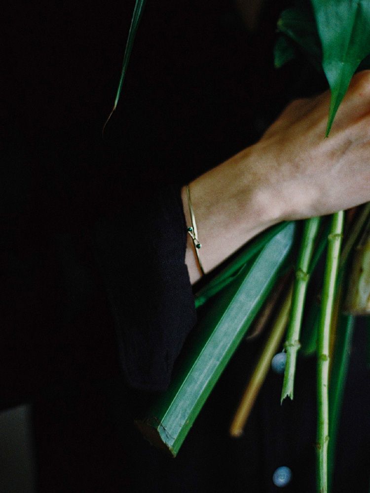 Llife 14KGP ONDULATION BANGLE