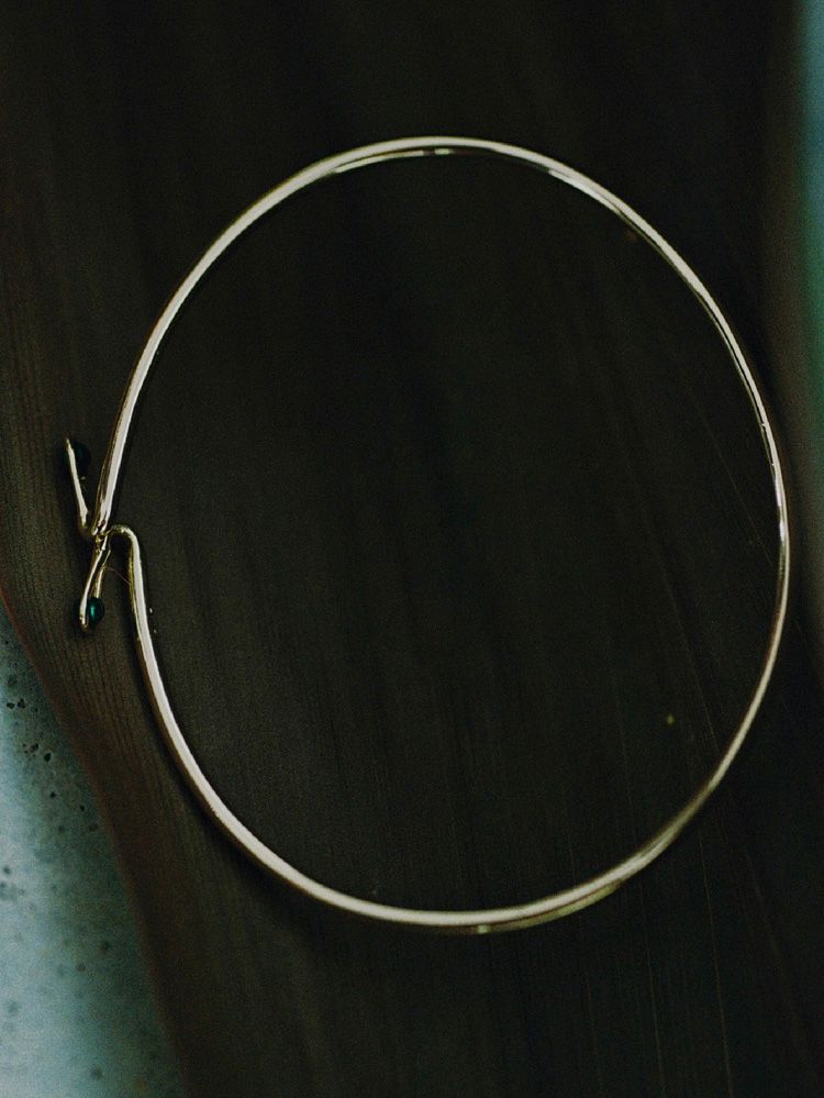 Llife 14KGP ONDULATION BANGLE