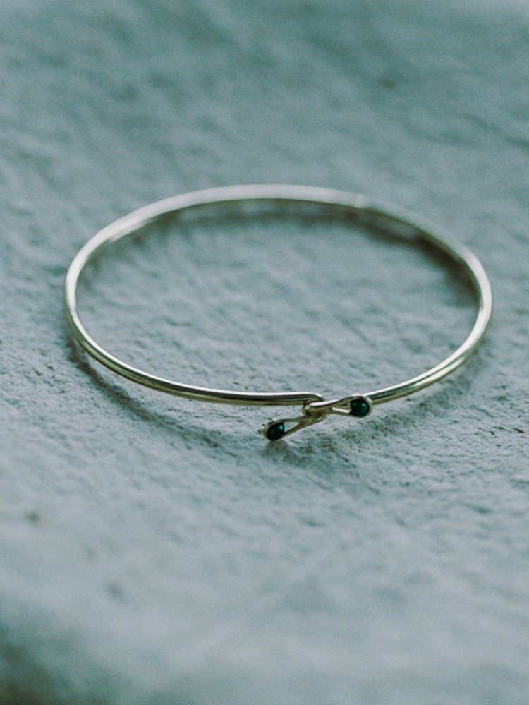 お歳暮 のし LIDNM ONLINE STORE / Llife 14KGP ONDULATION BANGLE アクセサリー