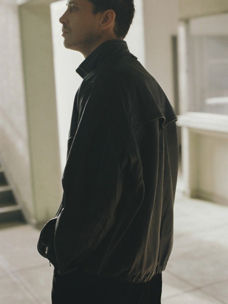 FADED SHEEP SKIN TRACK JACKET