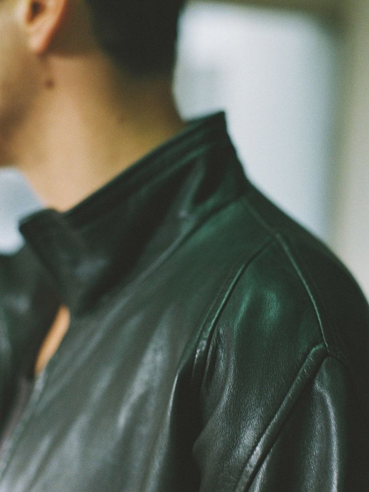 FADED SHEEP SKIN TRACK JACKET