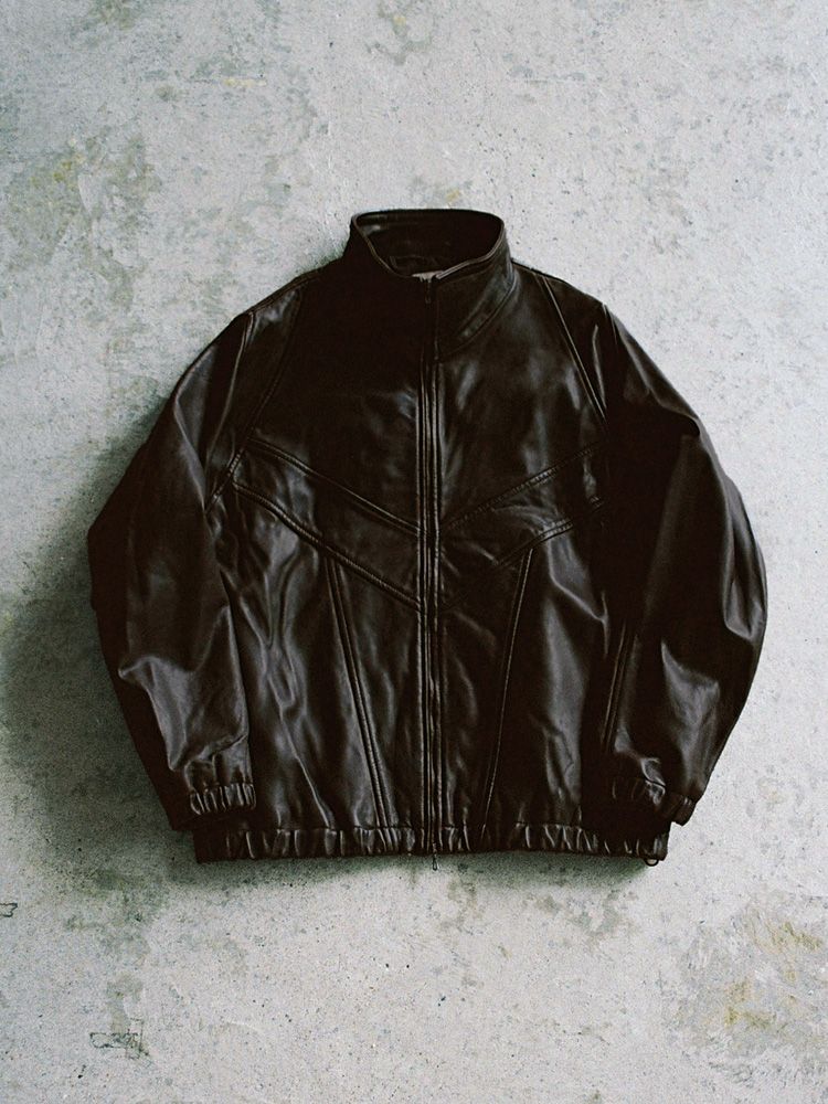 FADED SHEEP SKIN TRACK JACKET