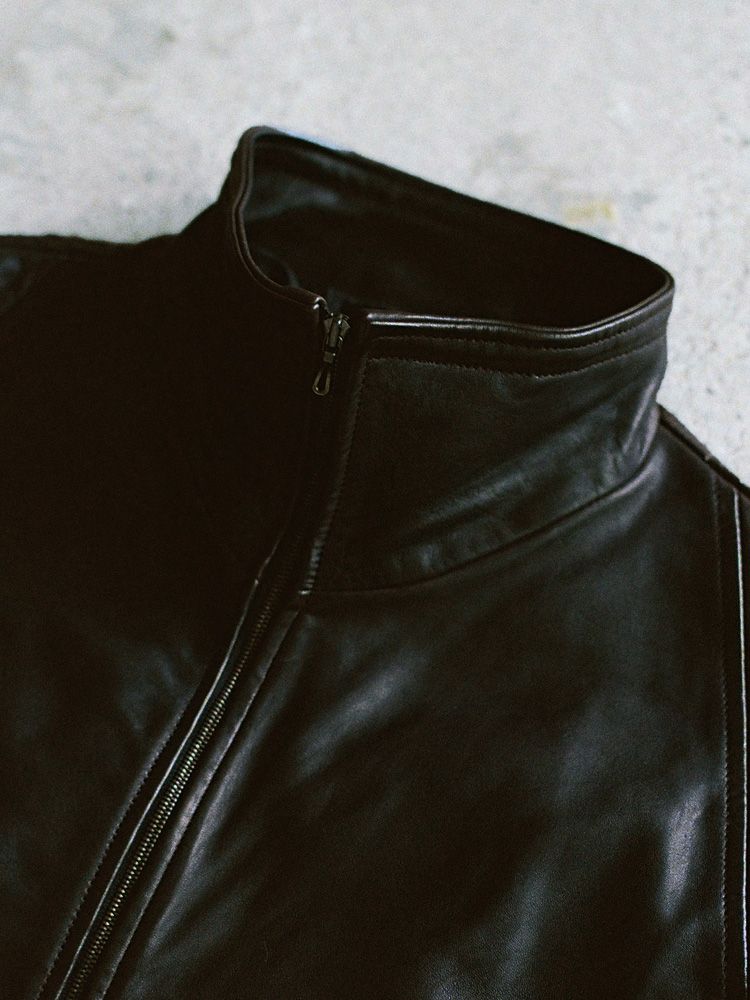 FADED SHEEP SKIN TRACK JACKET