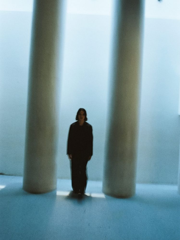 SILK LINEN SUCKER FATIGUE PANTS