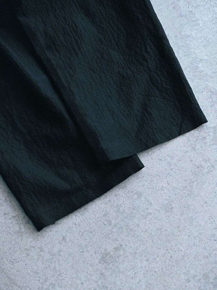 SILK LINEN SUCKER FATIGUE PANTS
