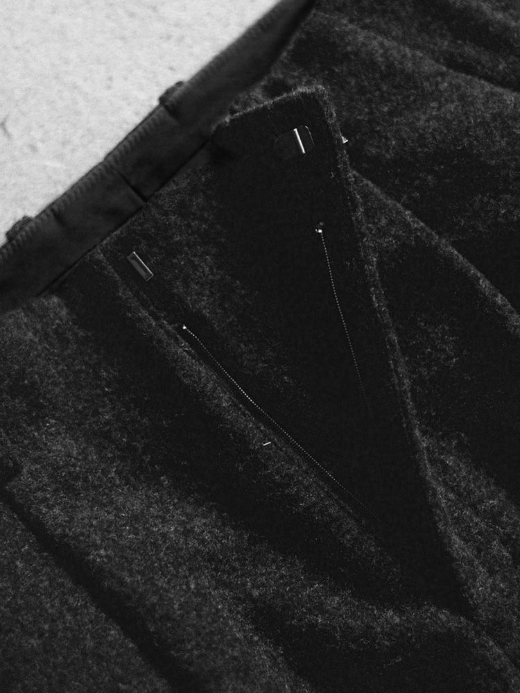 WOOL FLEECE SLACKS