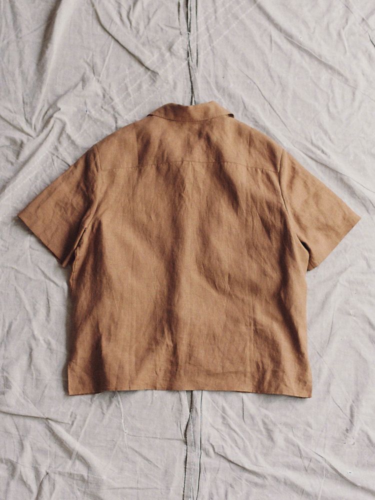 トップス LIDNM LINEN WASHER HUGE SHIRT LIDNM / Llife ONLINE STORE / LINEN WASHER HUGE SHIRT