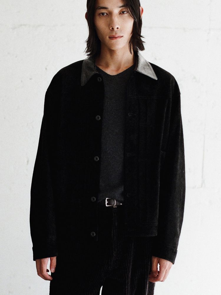 lidnm Goat Suede Type 1st JKT Mサイズ LIDNM ONLINE STORE / Goat Suede Type 1st JKT