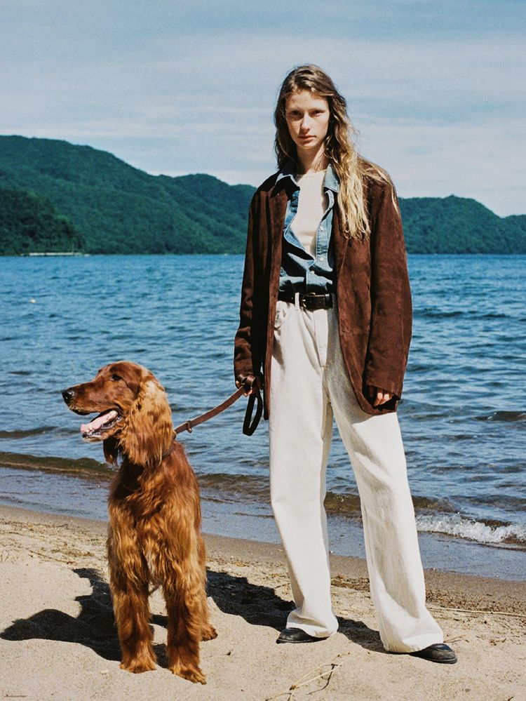 LIDNM / Llife ONLINE STORE / Goat Suede Tailored Jacket