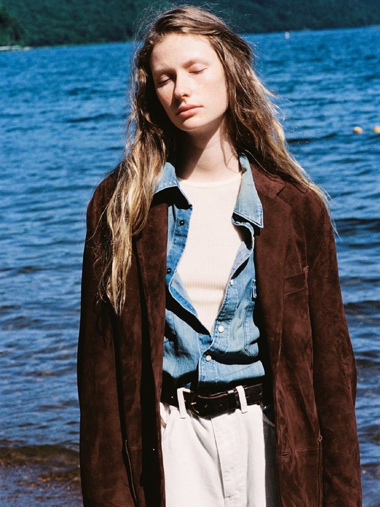 LIDNM Goat Suede Tailored Jacket Ｍサイズ LIDNM / Llife ONLINE STORE / Goat Suede Tailored Jacket