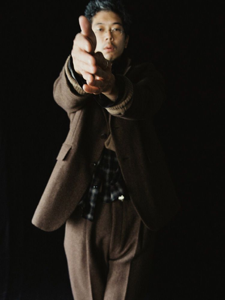 LIDNM / Llife ONLINE STORE / Alpaca Tweed Tailored Jacket