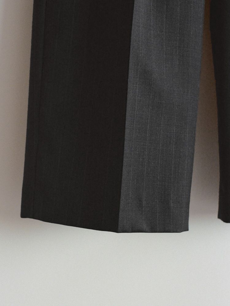 Wool Chalk Stripe Slacks