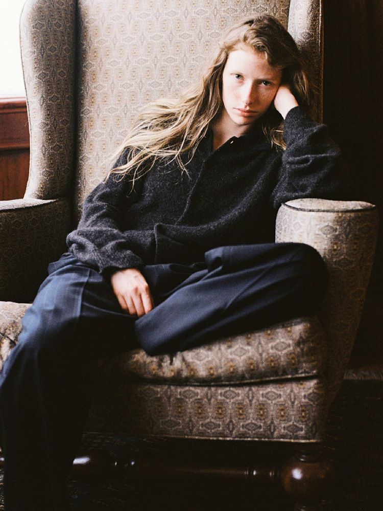 パンツ Wool Chalk Stripe Slacks lidnm LIDNM / Llife ONLINE STORE / Wool Chalk Stripe Slacks