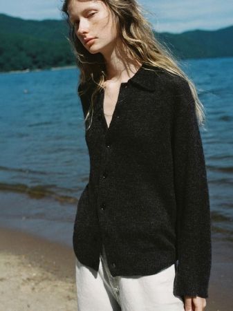 Alpaca Knit Shirt Cardigan / 商品詳細ページ / LIDNM / Llife ONLINE