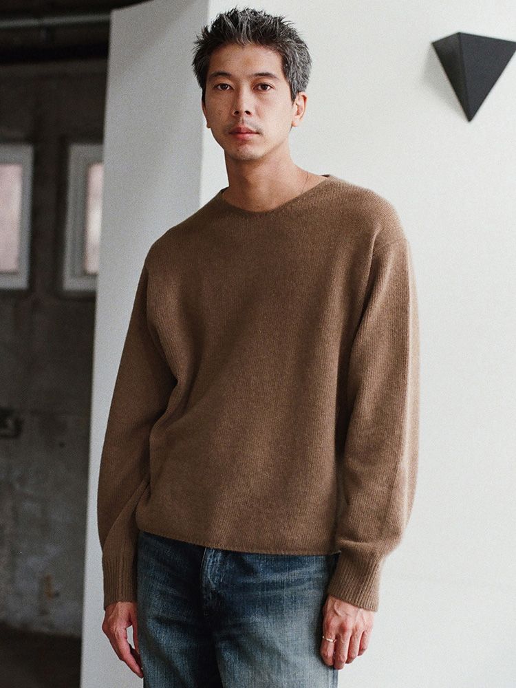 LIDNM / Llife ONLINE STORE / Cashmere Slouch V-neck