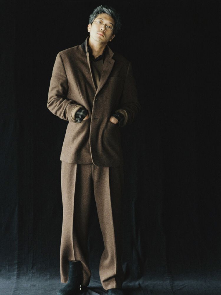 LIDNM / Llife ONLINE STORE / Cashmere Slouch V-neck