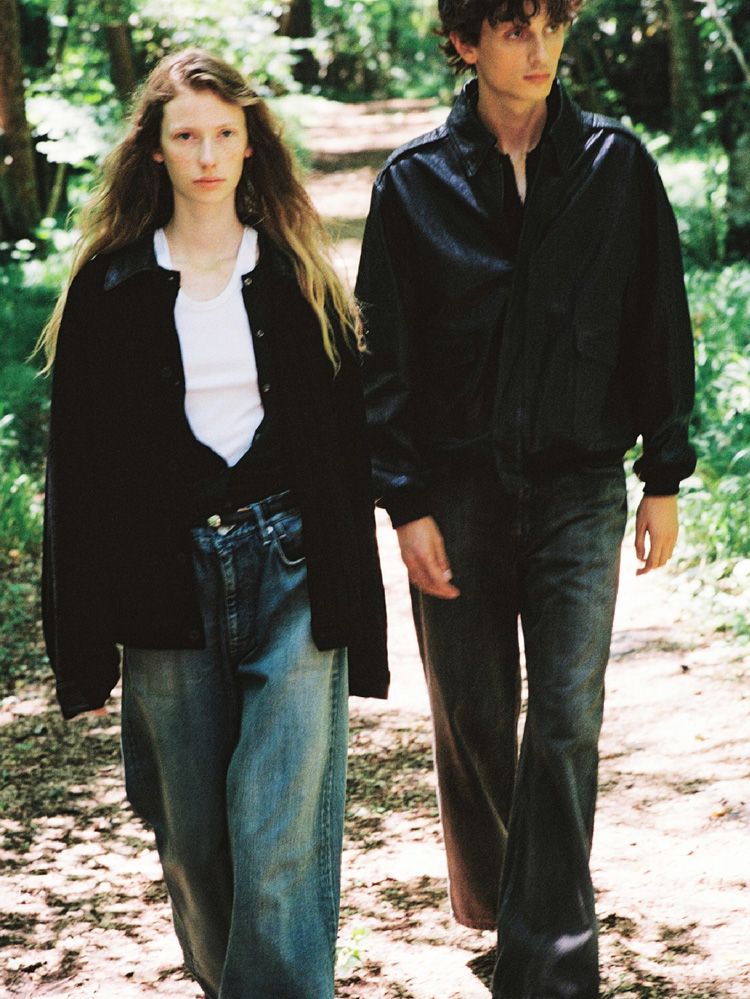 LIDNM / Llife ONLINE STORE / Heritage Slub Denim Pants