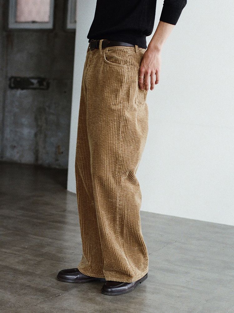 Wide Ridge Washed Corduroy