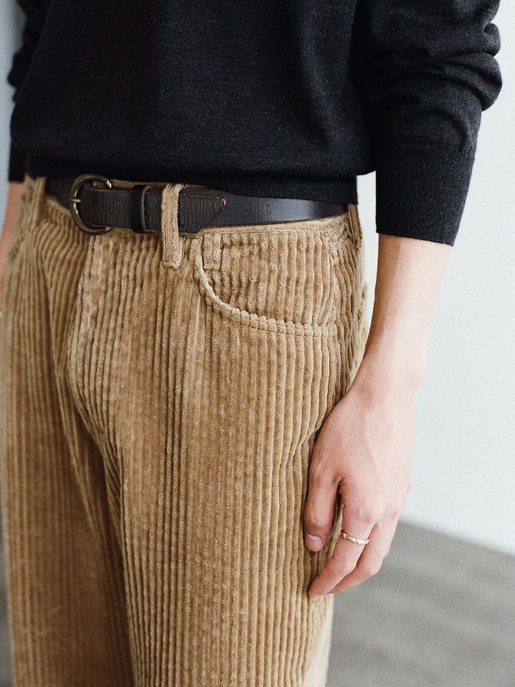 Wide Ridge Washed Corduroy