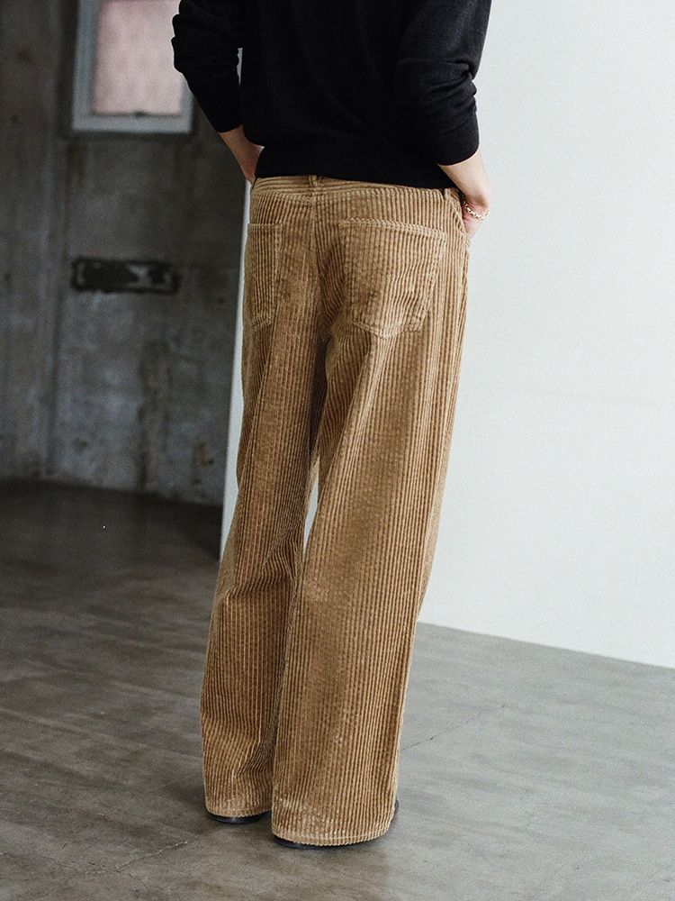 Wide Ridge Washed Corduroy