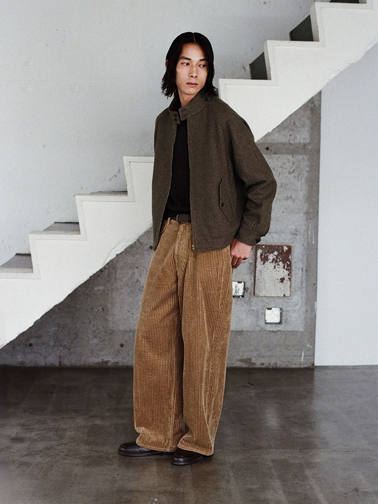 Wide Ridge Washed Corduroy