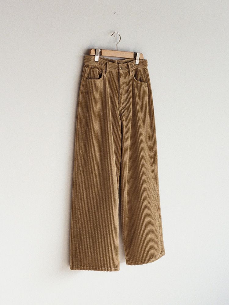 Wide Ridge Washed Corduroy