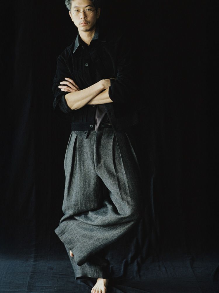 パンツ LIDNM Wool Linen Baggy Slacks Wool Linen Baggy Slacks / 商品詳細ページ / LIDNM / Llife ONLINE