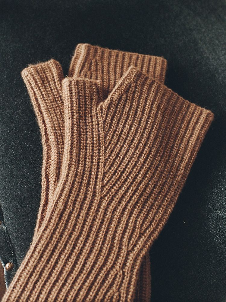 LIDNM / Llife ONLINE STORE / Cashmere Knit Arm Warmer