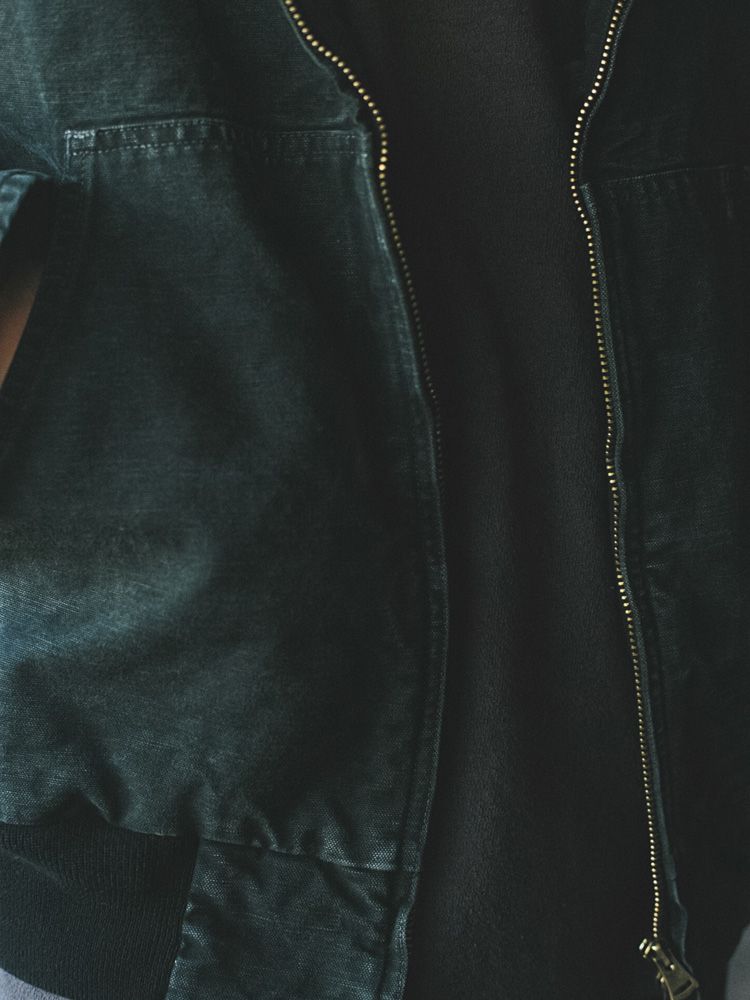 CRACK WASHED ACTIVE JACKET