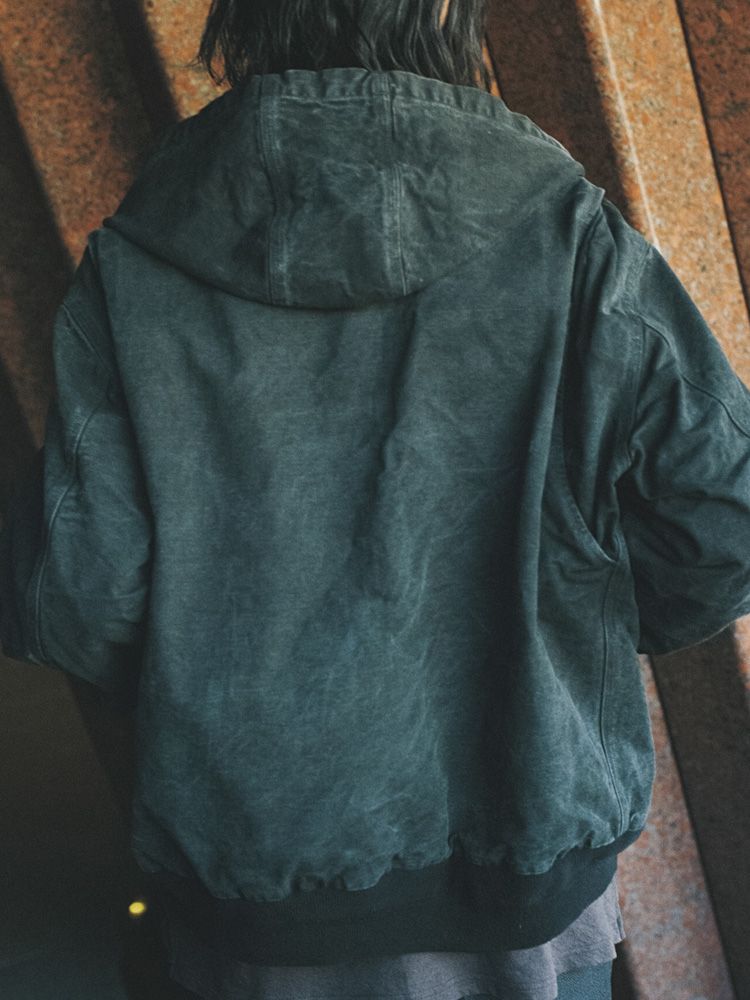 CRACK WASHED ACTIVE JACKET