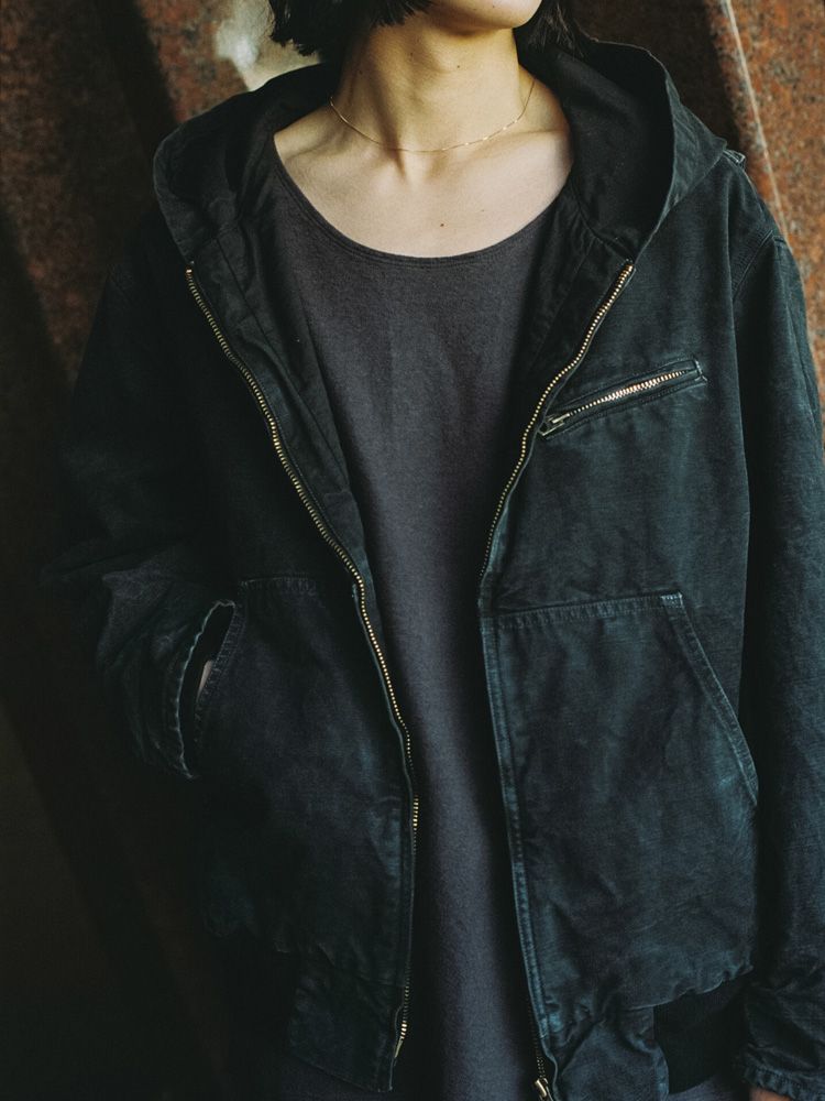 CRACK WASHED ACTIVE JACKET